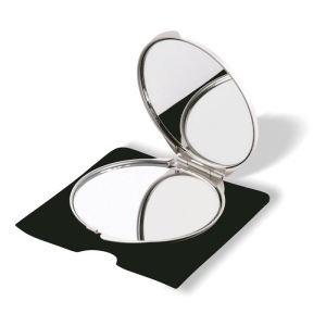 Double-miroir couleur alu