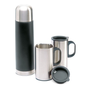 2 Bouteilles Thermos Métal