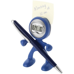 Horloge flexible avec alarme/multifonctions/porte-mémo