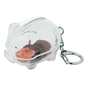 Porte-clés/mini tirelire "Peggy"