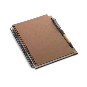 Bloc cartonné recyclé et stylo Colobloc
